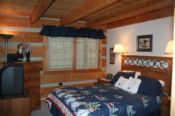 Tastefully decorated private bedroom